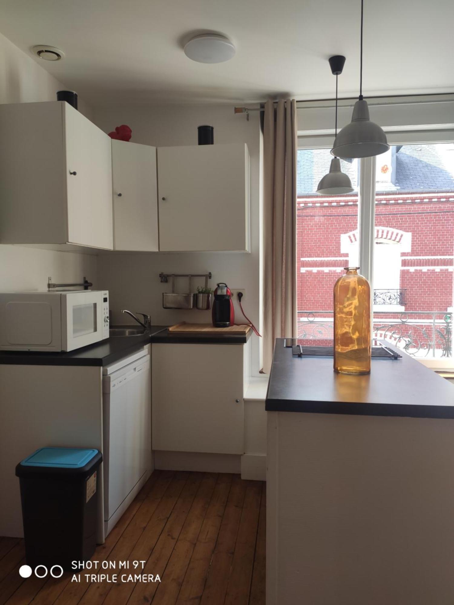 Chaleureux T2 Au Style Vintage - Rue Gratuite Apartment อาเมียงส์ ภายนอก รูปภาพ